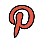 Pinterest SVG Icon